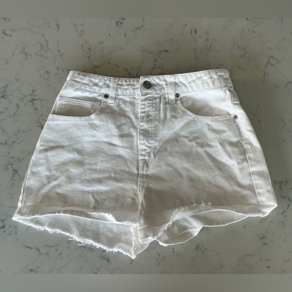 Harper High Rise Denim Shorts